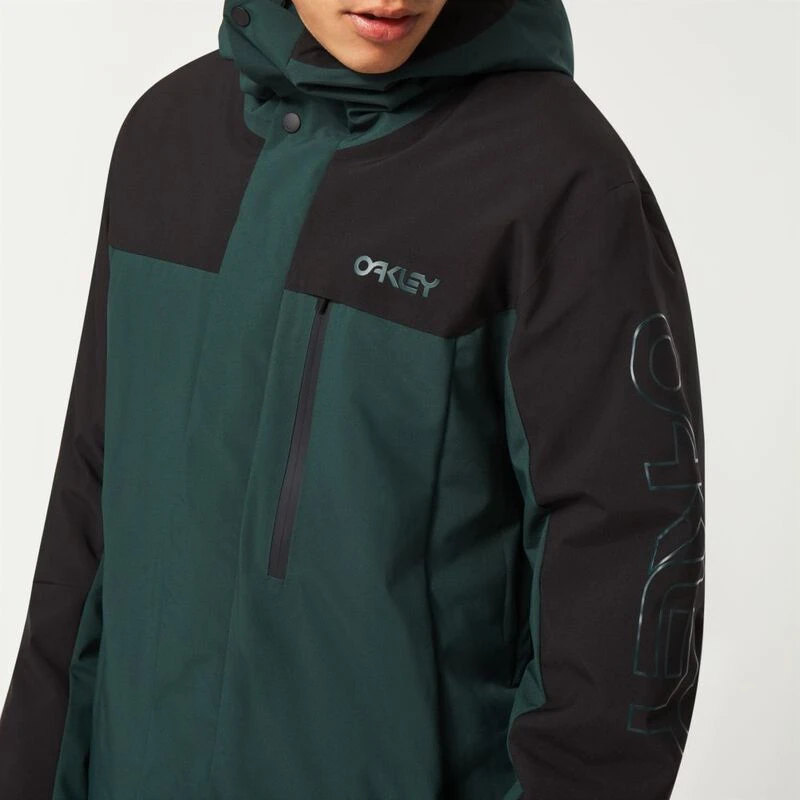 Oakley Mens TNP TBT Jacket (Hunter Green/Blackout) | Sportpursuit.com