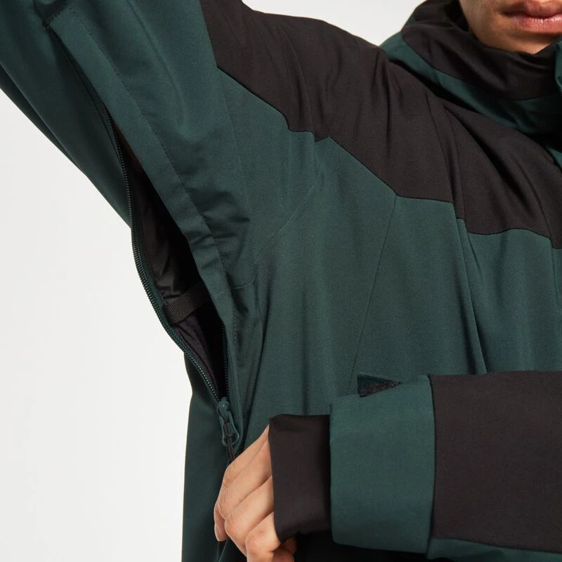 Oakley Mens TNP TBT Jacket (Hunter Green/Blackout Oakley Mens TNP TBT Jacket (Hunter Green/Blackout