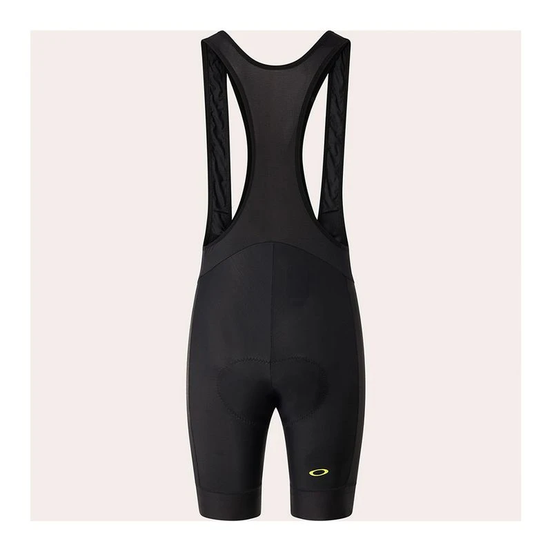 Oakley Mens Icon Classic Bib Shorts Black Sulphur Sportpursuit