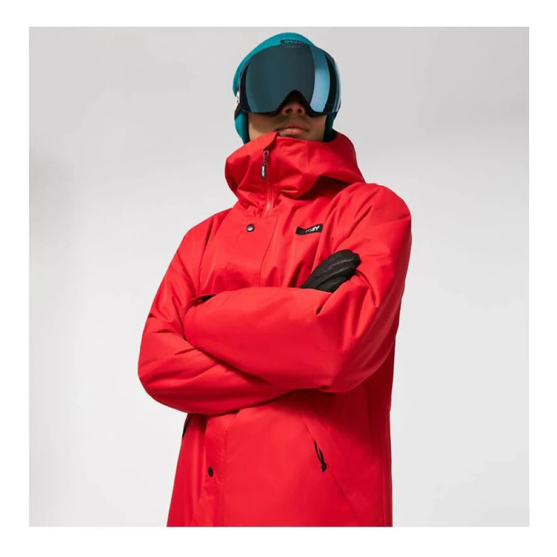 Oakley Mens Range RC Jacket (Red Line) | Sportpursuit.com