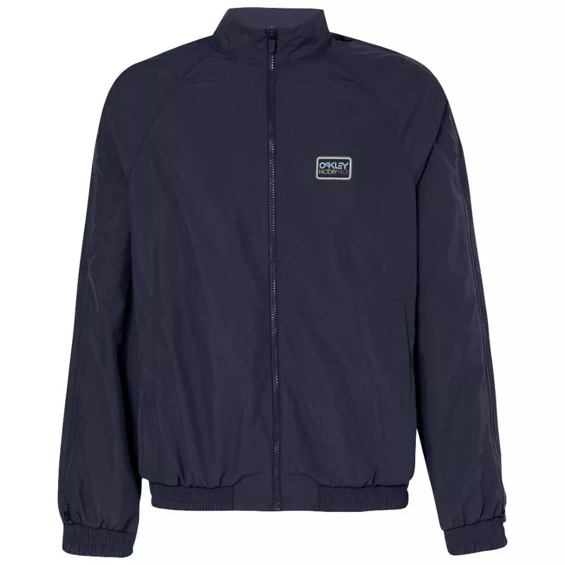 Oakley Mens Ventilation Track Jacket (Blackout) | Sportpursuit.com