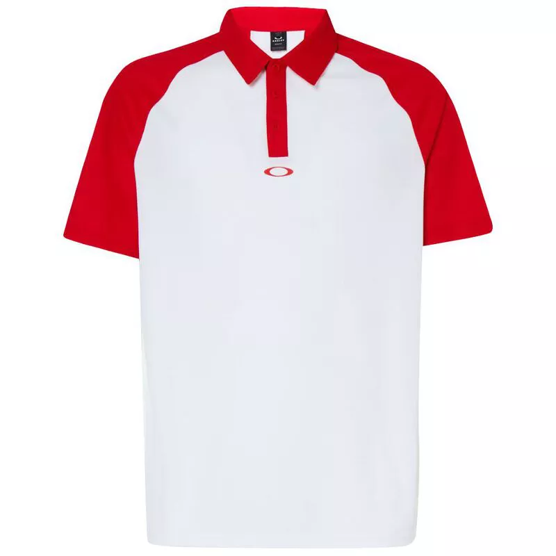 Oakley Mens Traditional Golf Polo Shirt (High Risk Red) | Sportpursuit