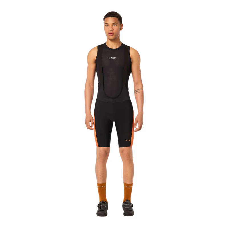 ウェア oakley men's bib shorts Oakley Mens Endurance Ultra Bib Shorts (Black/Orange) | Sportpursuit.c