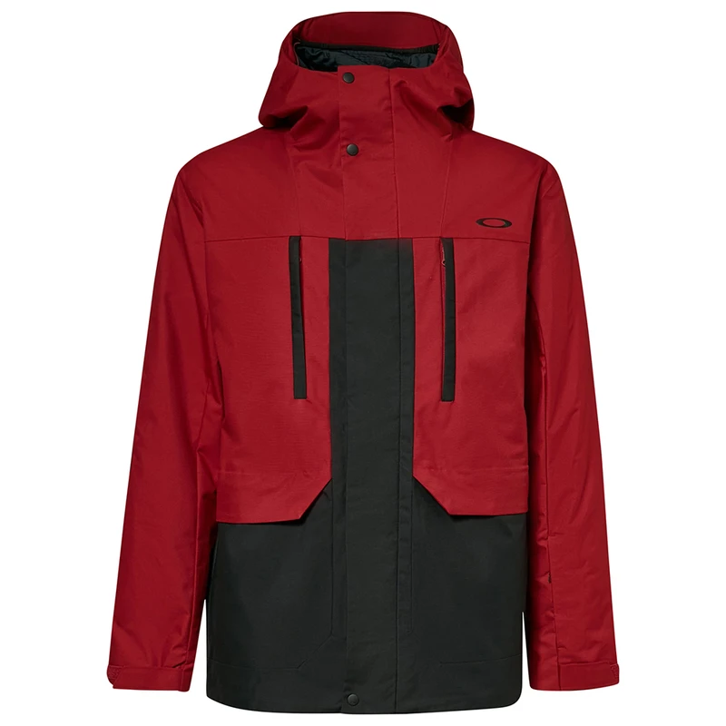 Oakley スキーウェア 赤黒 M Oakley Mens Sierra Insulated Jacket (Iron Red/Blackout) | Sportpursuit