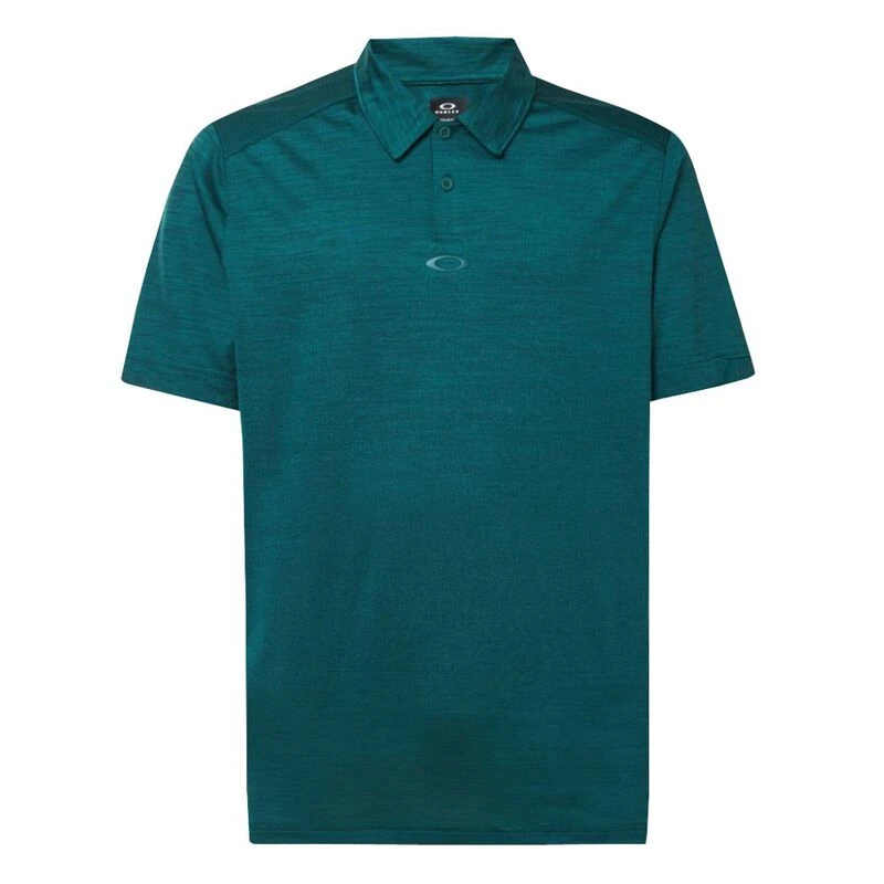Oakley Mens Gradient Gravity 2.0 Polo Shirt Treen Green Bayberry Heat