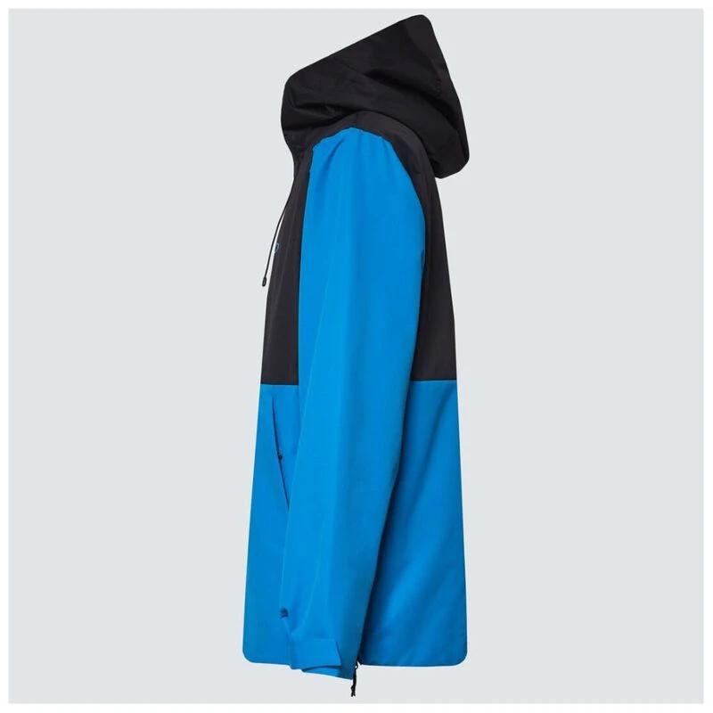 Oakley Mens Elk Grove Anorak (Black/Blue) | Sportpursuit.com