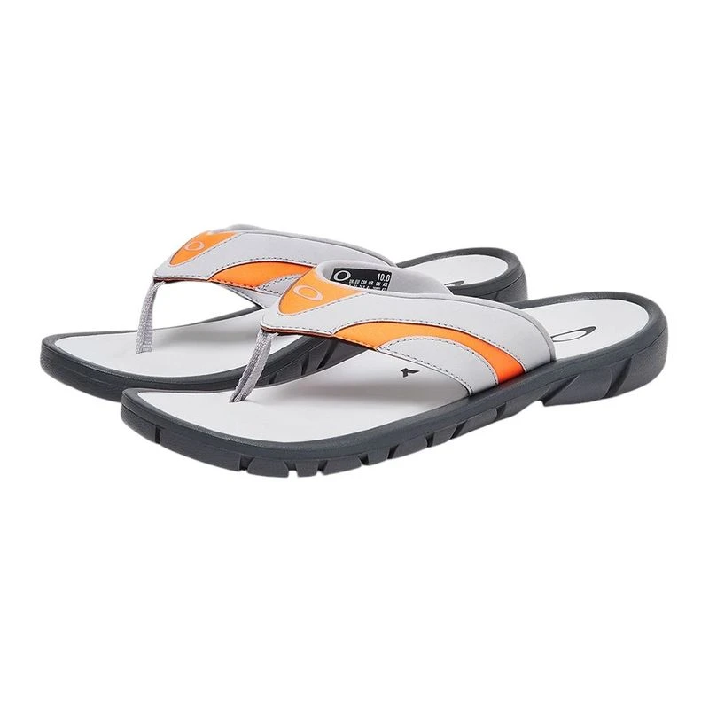 Oakley Mens O Coil Sandals (Grey/Orange) | Sportpursuit.com