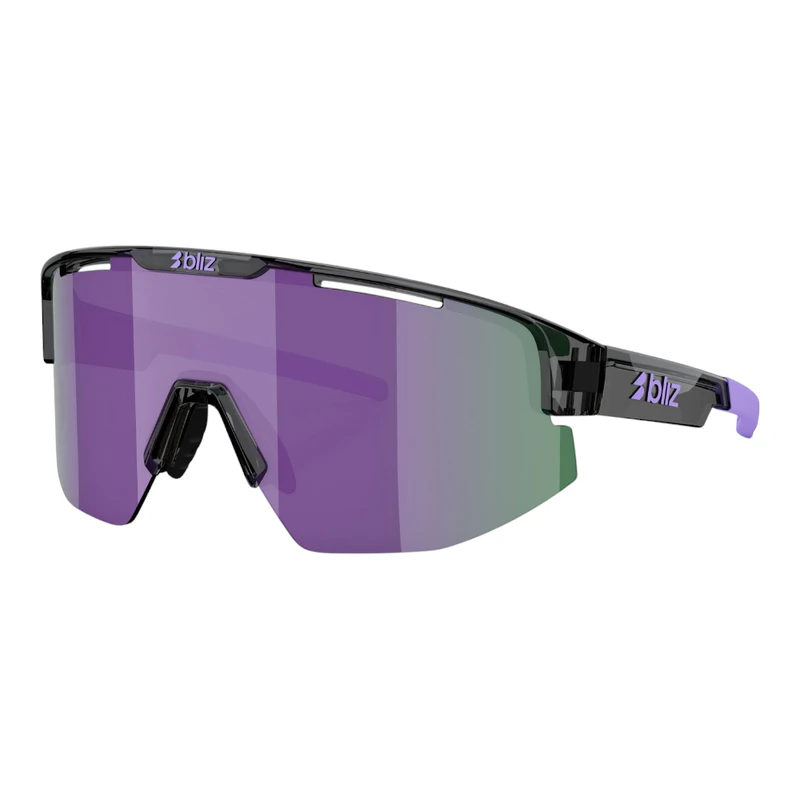 Bliz Lunettes de soleil Matrix Small (Crystal Black/Grey W Putple Mult