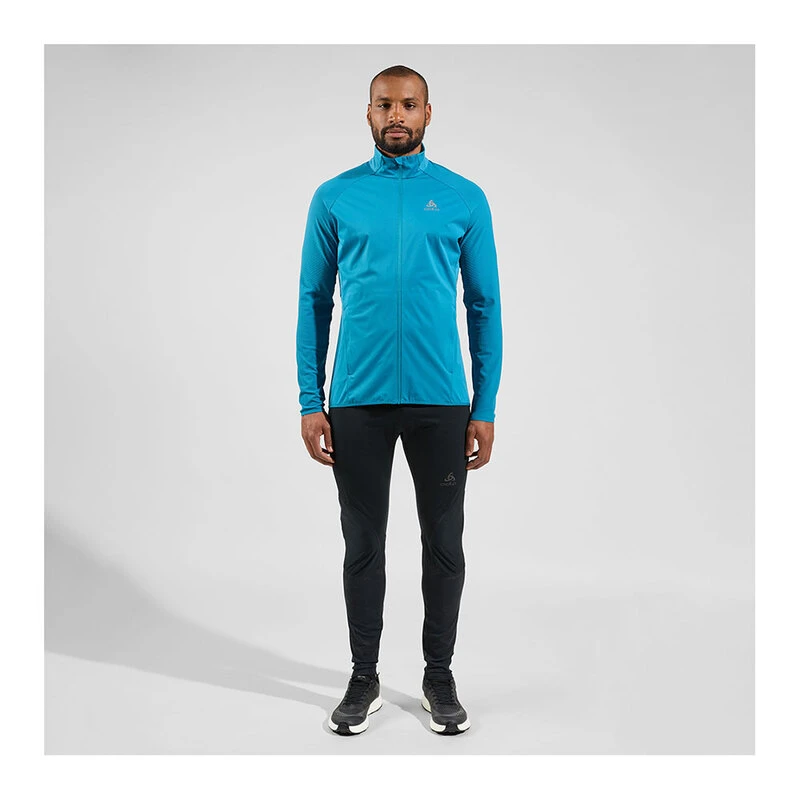 Odlo Veste Zeroweight Warm Hybrid Homme Bleu privatesportshop
