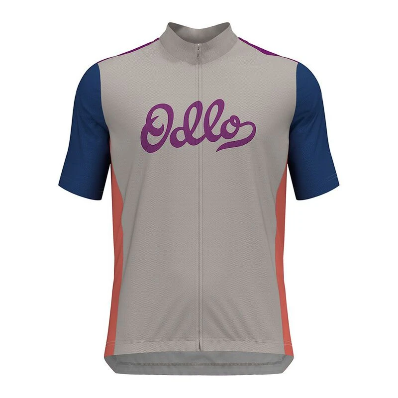 Odlo Maillot Essential Print Homme Gris privatesportshop