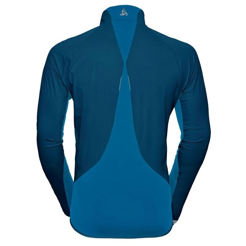 Odlo Mens Logic Zeroweight 3L Jacket (Blue Opal/Mykonos Blue