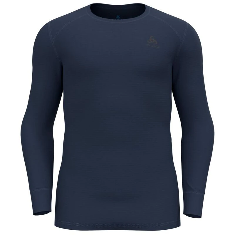 Odlo Mens Active Warm Eco T-Shirt (Dark Sapphire) | Sportpursuit.com