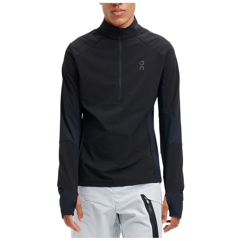 On Running Mens Trail Breaker Pullover (Black) | Sportpursuit.com