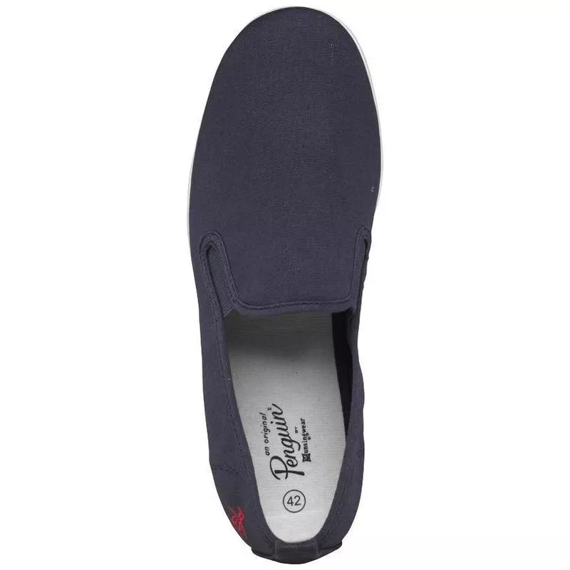 Original Penguin Mens Norris Canvas Shoes Navy Sportpursuit