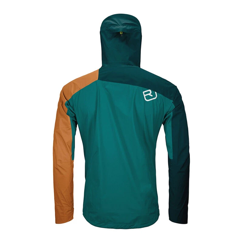 Ortovox Mens Westalpen 3L Light Jacket (Green) | Sportpursuit.com