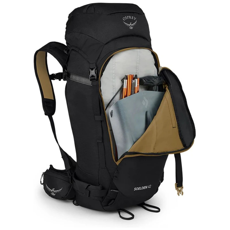 Osprey Kode 42 バックパック 42L 黒 Osprey Packs Soelden 42L Backpack - Ski
