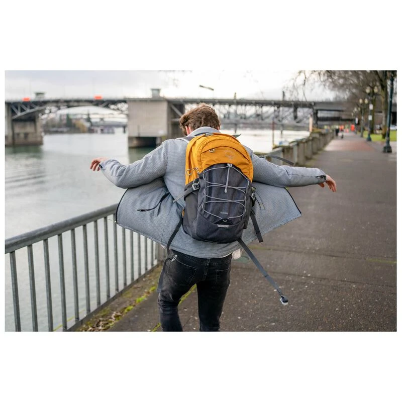 Osprey Quasar Daysack Golden Hour Yellow Grey Area Sportpursuit