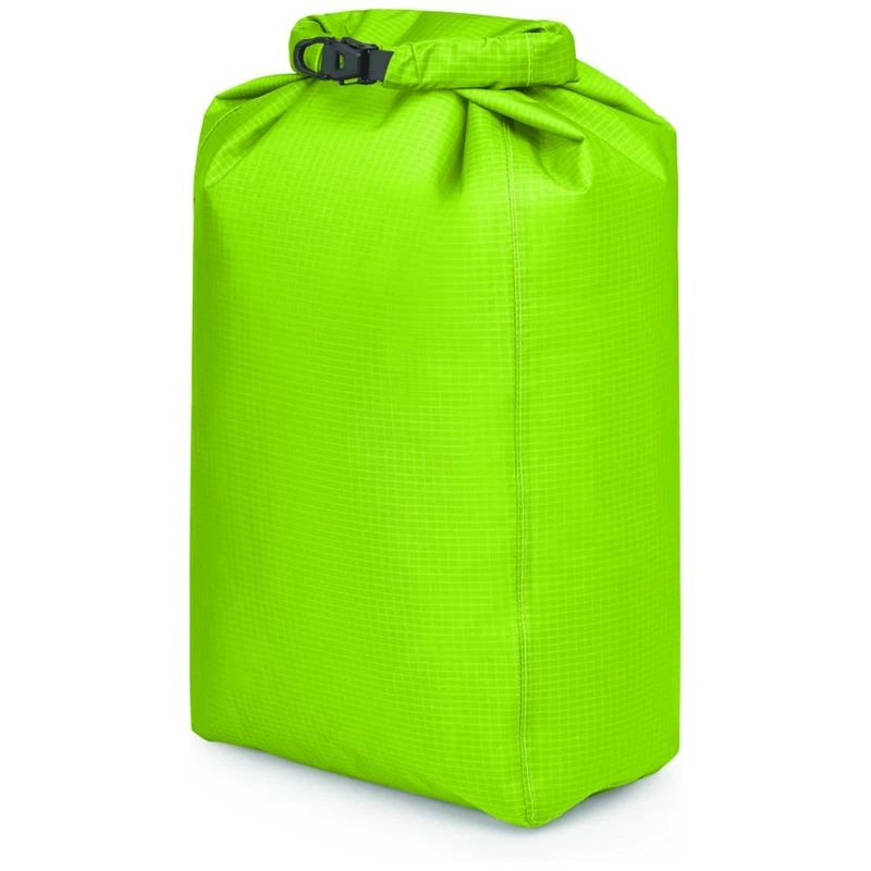 Sac Étanche Osprey Ultralight DrySack 1.5L - Couleur Lime Fluorescent - Pour Randonnée, Voyage, Sports Nautiques