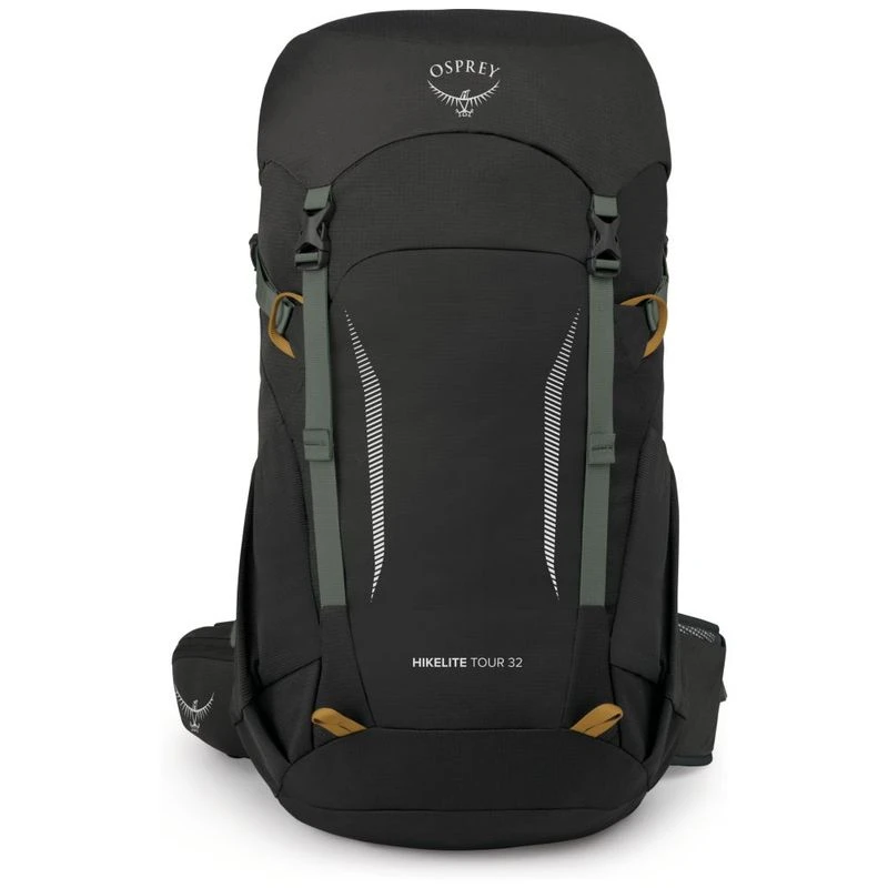 Osprey Hikelite 32L Mochila de senderismo unisex, color negro, S/M - Tamaño Small/Medium - Color