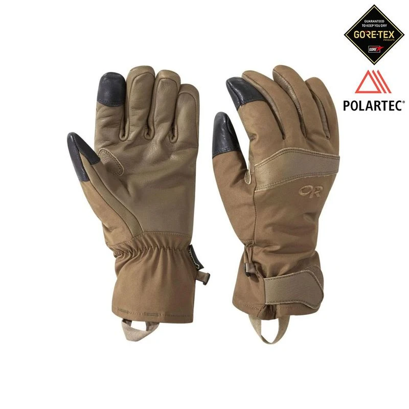 Outdoor Research Mens Outpost Sensor Gloves Coyote Sportpursuit