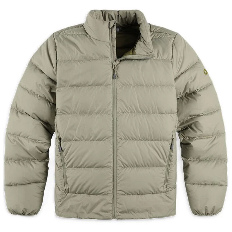 Outdoor Research Mens Coldfront Down Jacket Flint Sportpursuit