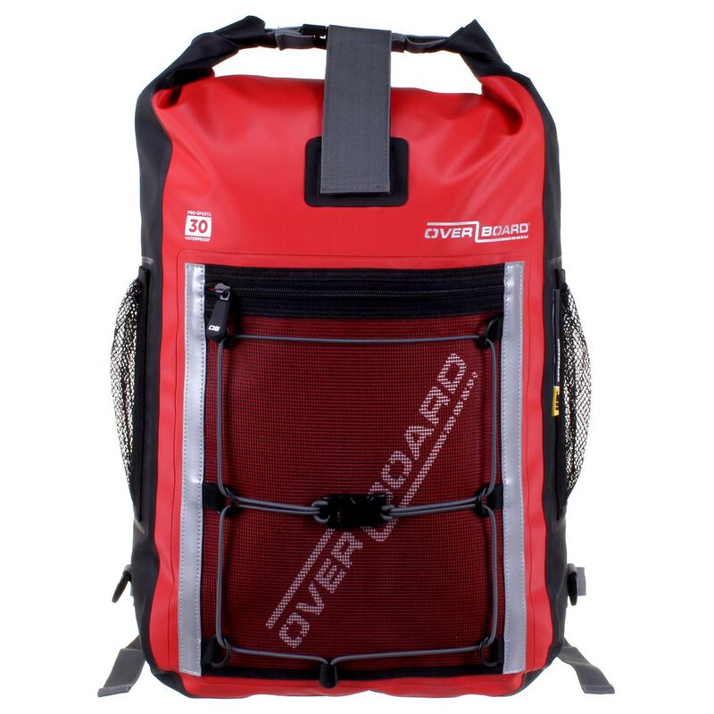 OverBoard Pro Sports 30L Waterproof Backpack (Red)