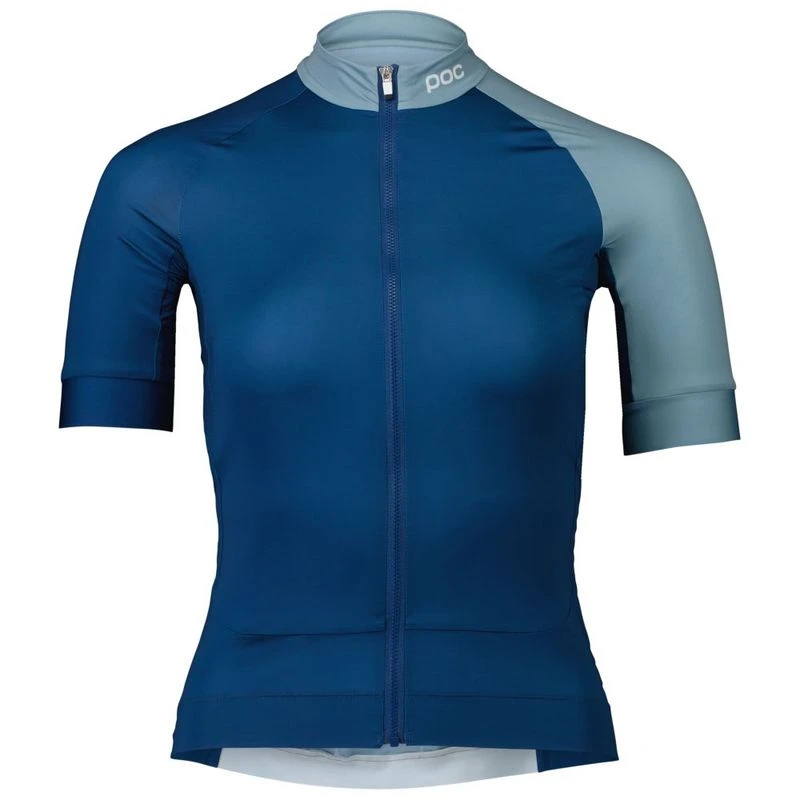 POC Womens Essential Jersey Lead Blue Light Calcite Blue Sportpurs