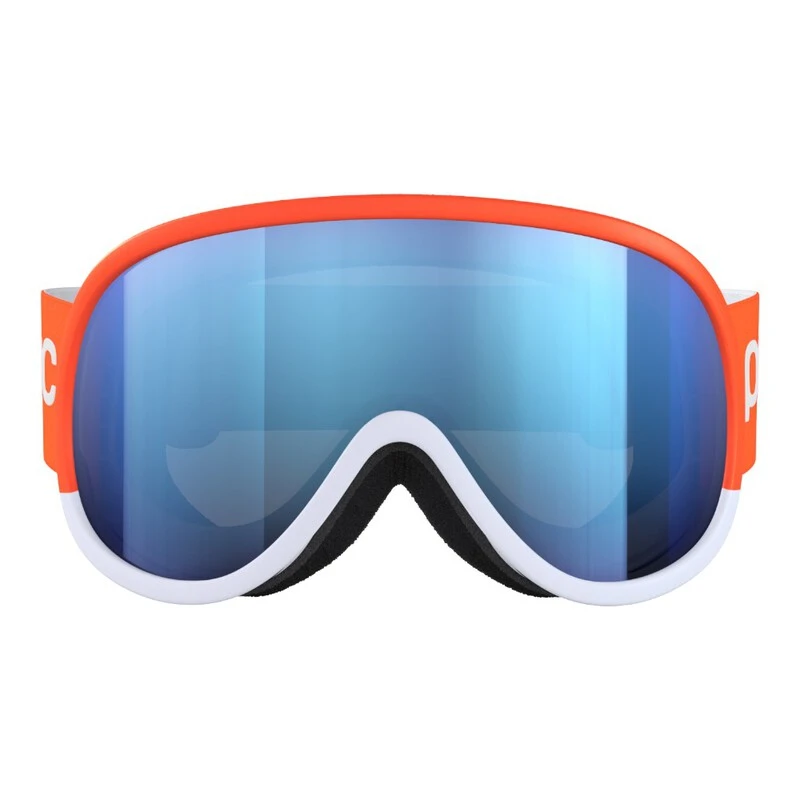 POC Retina Mid Race Zink Ski & Snowboarding Goggles (Orange/Hydrogen W