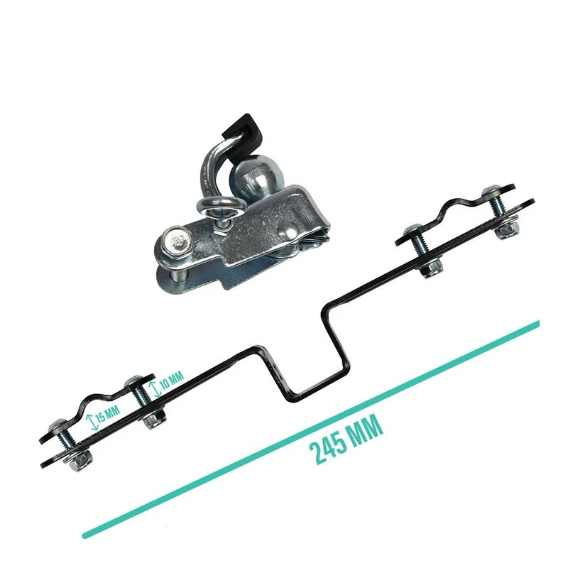 Coupleur Remorque Vélo WINOMO Trail Angel - Aluminium, Noir, Neuf
