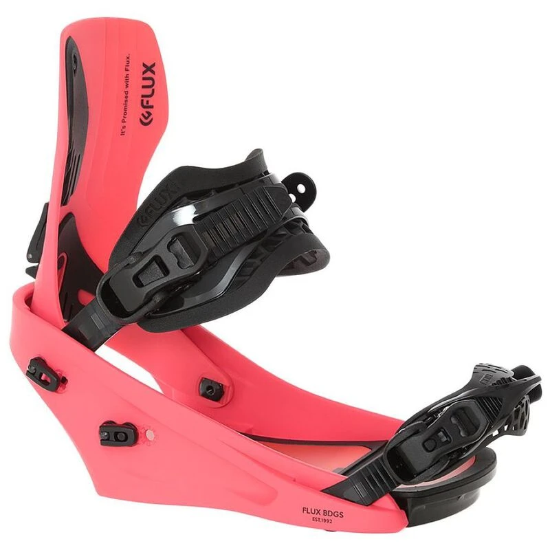 Flux Mens XF 21/22 Snowboard Bindings (Red) | Sportpursuit.com 