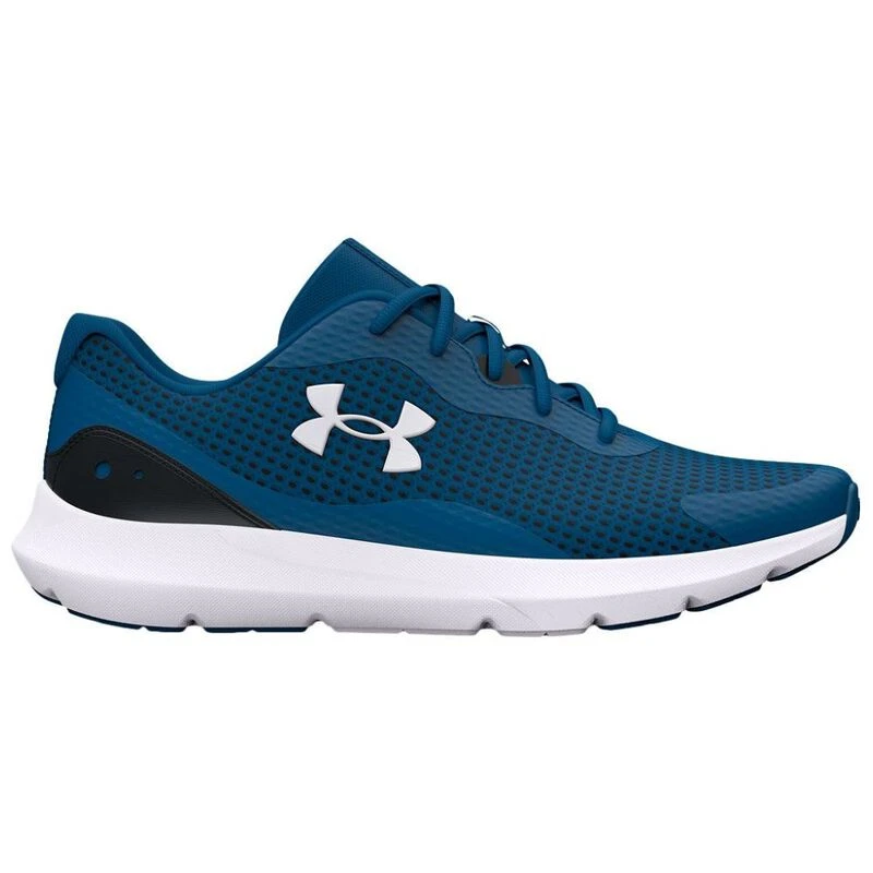 UnderArmour Mens Surge 3 Running Shoes (Blue) | Sportpursuit.com