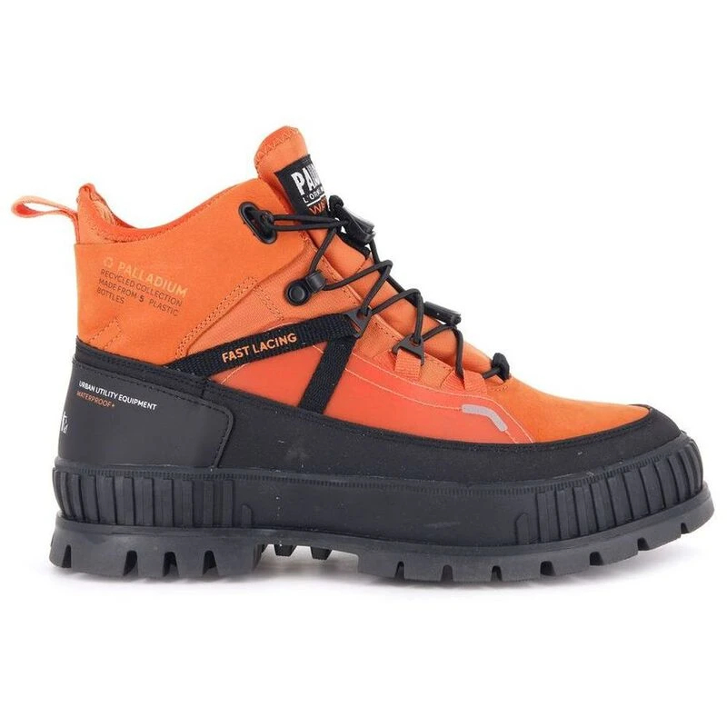 Palladium orange boots outlet