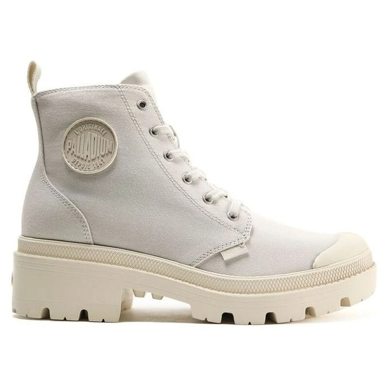 Palladium Womens Pallabase Twill Casual Boots Moonstruck Sportpurs palladium-womens-pallabase-twill-casual-boots-moonstruck-sportpurs