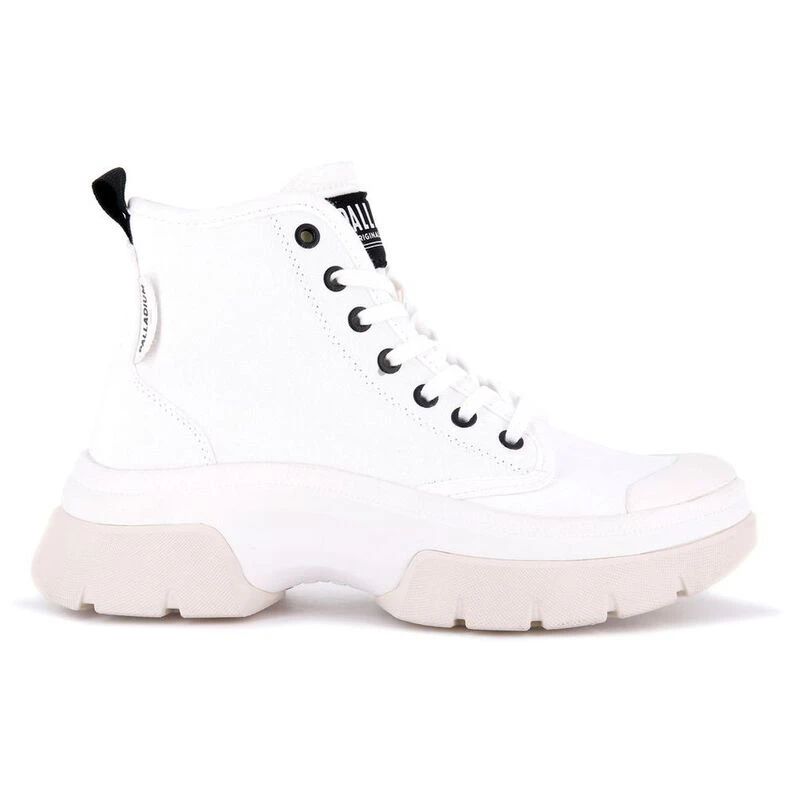 Palladium Womens Pallawave Casual Boots White Sportpursuit