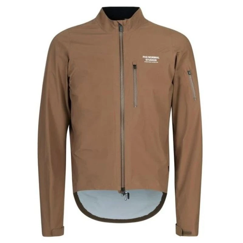 PasNormalStudios Mens Essential Shield Waterproof Jacket (Hazel) | Spo