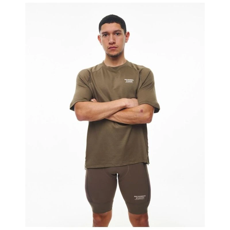 Pas Normal Studios Mens Escapism Technical T-Shirt (Earth