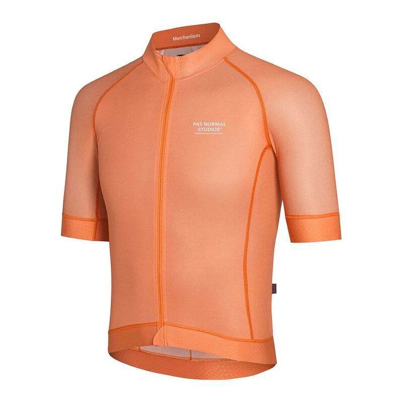 Pas Normal Studios Mens Mechanism Jersey (Coral) | Sportpursuit.com