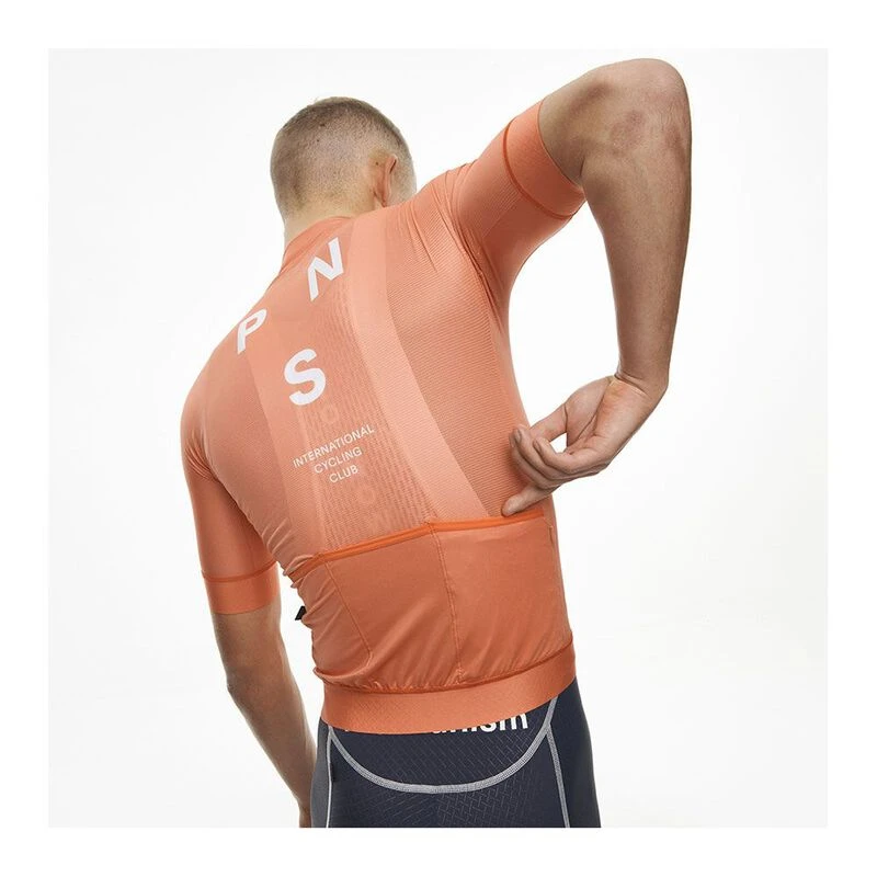 Pas Normal Studios Mens Mechanism Jersey (Coral) | Sportpursuit.com