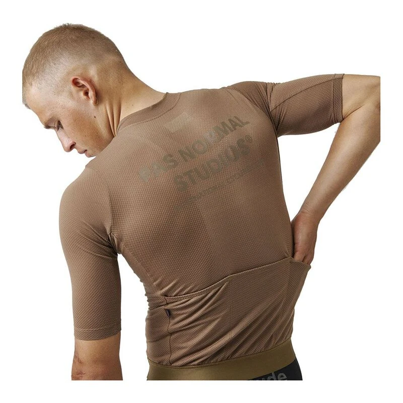 Pas Normal Studios Mens Solitude Jersey (Brown) | Sportpursuit.com