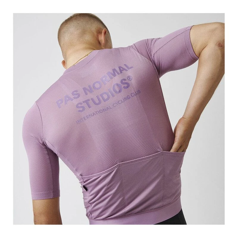 Pas Normal Studios Mens Solitude Jersey (Purple) | Sportpursuit.com