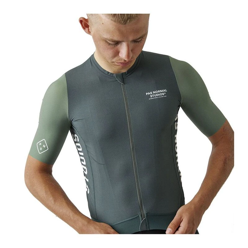 Pas Normal Studios Mens Solitude Midsummer Jersey (Green