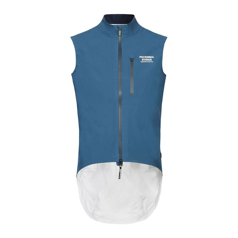 Pas Normal Studios Mens Essential Shield Gilet (Navy) | Sportpursuit.c