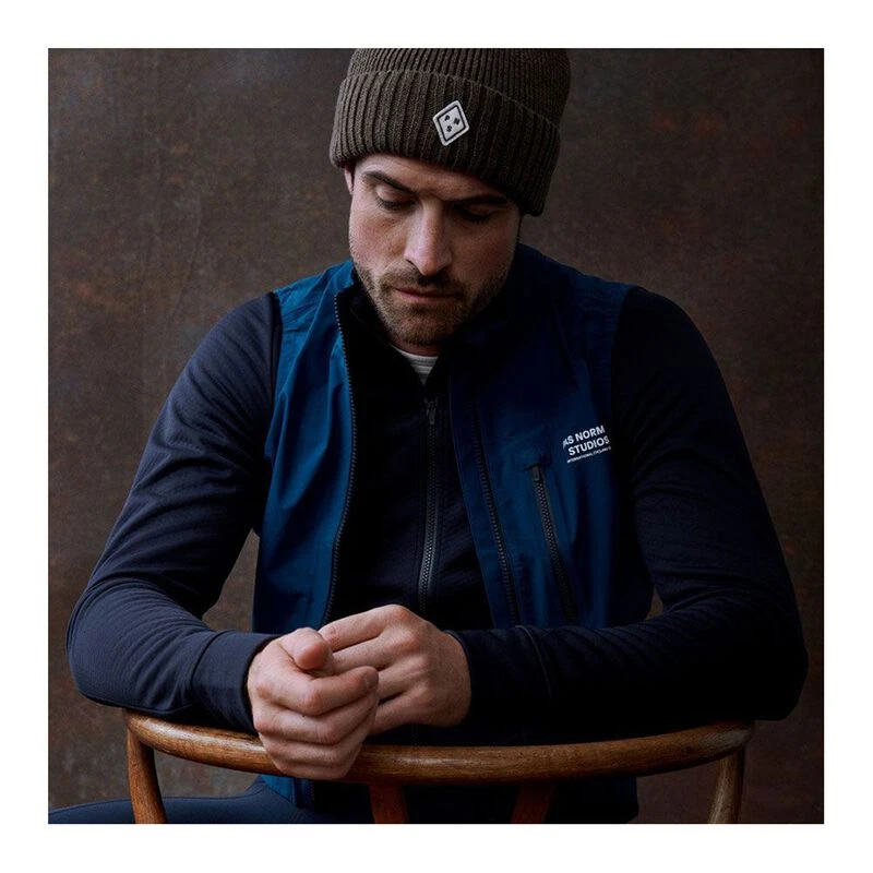 Pas Normal Studios Mens Essential Shield Jacket (Navy) | Sportpursuit.