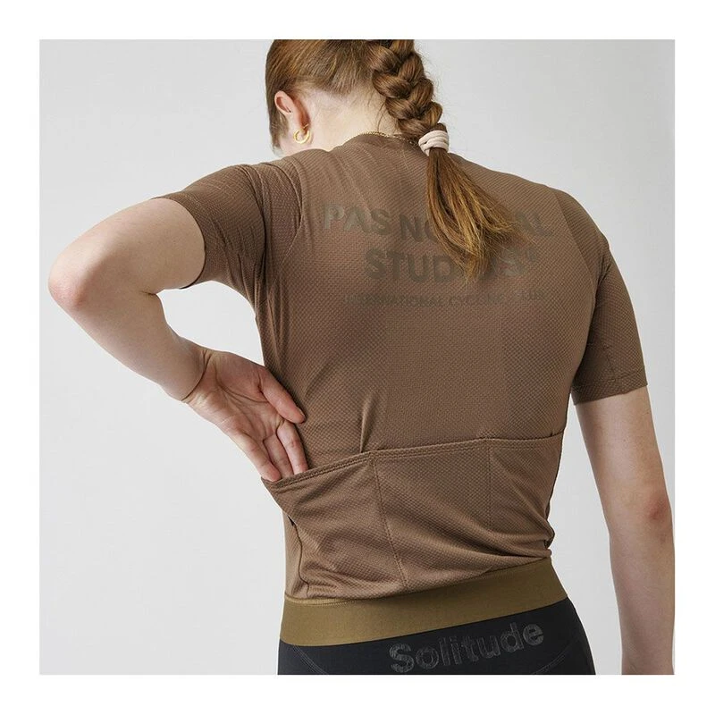 Pas Normal Studios Womens Solitude Jersey (Brown) | Sportpursuit.com