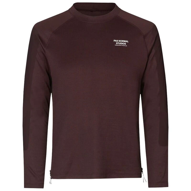 【maroon】PAS NORMAL STUDIOS tr PAS NORMAL STUDIOS Solitude Logo Jersey SS23 - Burgundy