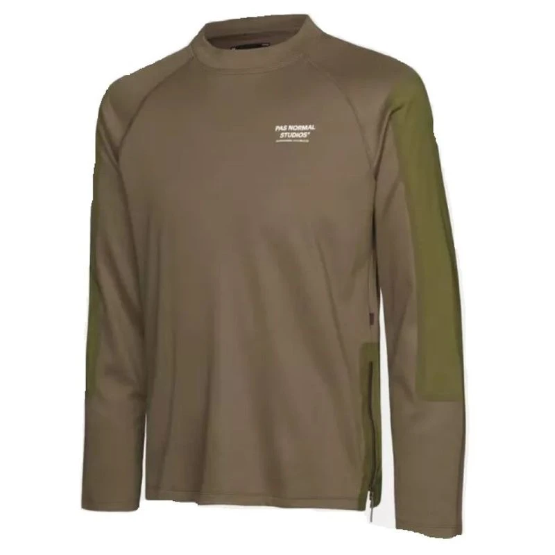 PasNormalStudios Mens Escapism Technical Long Sleeve T-Shirt (Earth) |