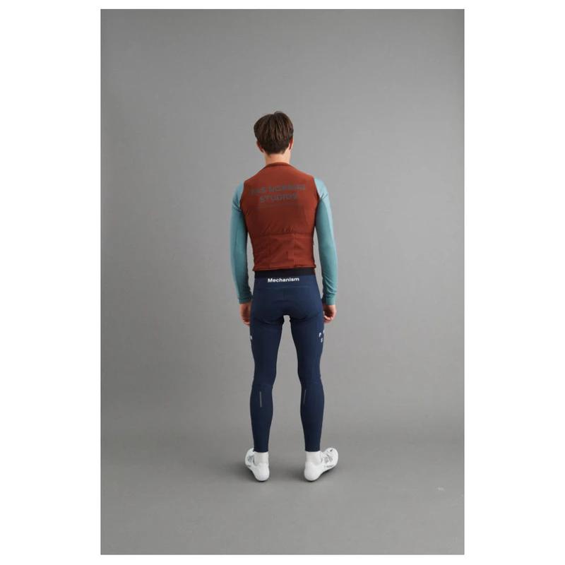 PasNormalStudios Mens Mechanism Thermal Long Sleeve Cycling Jersey (Ma
