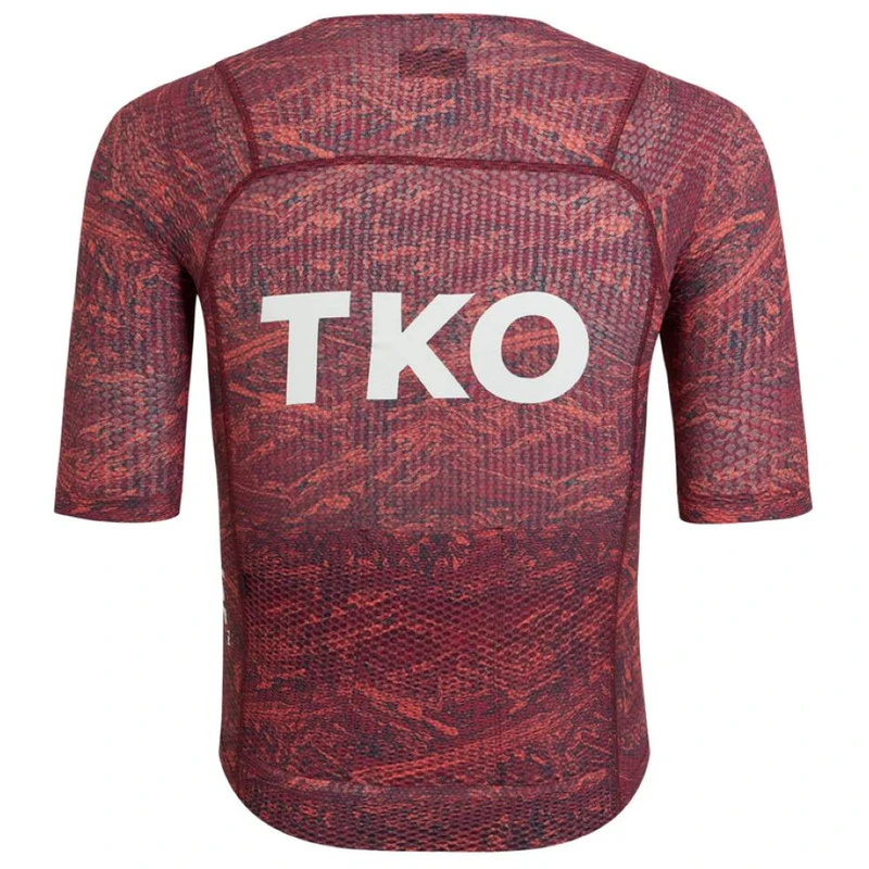 PasNormalStudios Mens T.K.O. Mechanism Pro Zipless Jersey (Red Beehive
