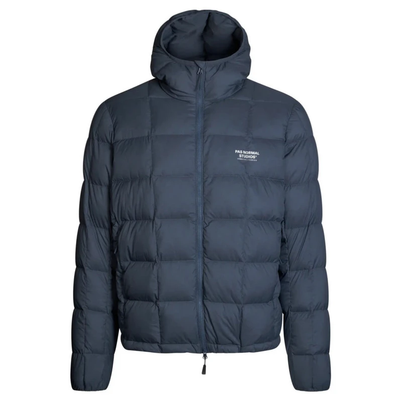 PasNormalStudios Mens Off-Race Down Down Jacket (Classic Blue) | Sport