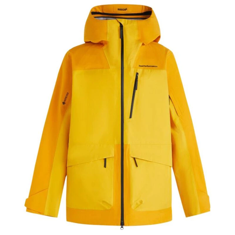 PeakPerformance フード付きジャケット L 黄色 PeakPerformance フード付きジャケット L 黄色 Rider Zip Hood